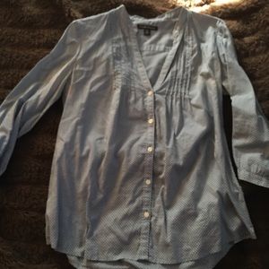 Banana Republic polka dot blouse